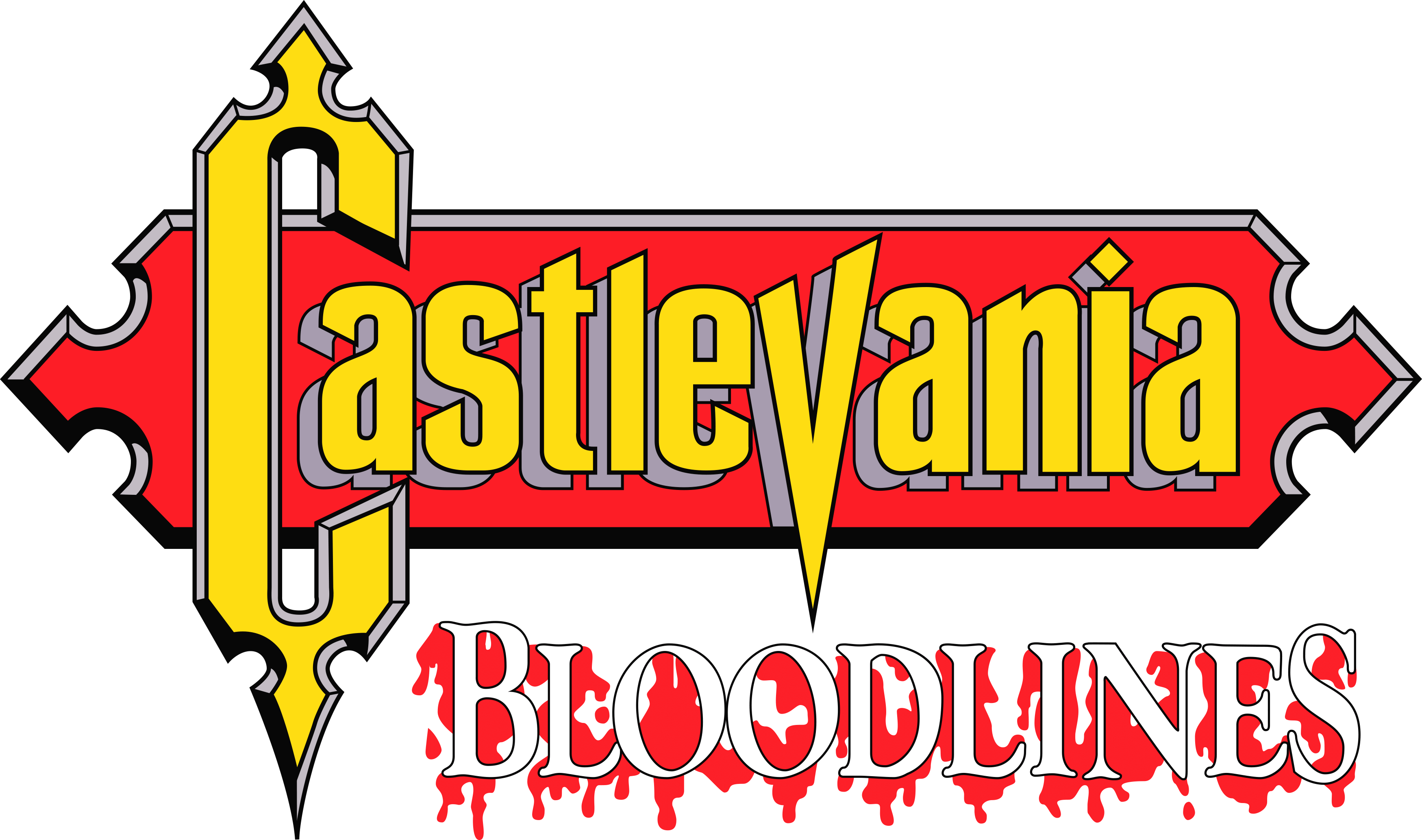 логотип Castlevania Bloodlines